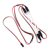 Max 2Pcs Chassis LED Tube Strip Light Bar for 1/10 RC Model Crawler Car Multi