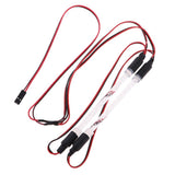 Max 2Pcs Chassis LED Tube Strip Light Bar for 1/10 RC Model Crawler Car Purple