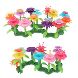 Max DIY Flower Arrangement Toy Build a Bouquet Floral Stacking Toy Set 100Pcs