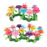 Max DIY Flower Arrangement Toy Build a Bouquet Floral Stacking Toy Set 100Pcs