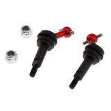 Max Metal Universal Joint Drive Shaft for WLtoys K969 K989 P929 RC Car Red