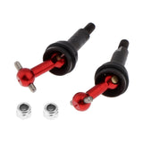 Max Metal Universal Joint Drive Shaft for WLtoys K969 K989 P929 RC Car Red