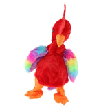 Max Electric Soft Plush Doll Toy Screaming Chicken Walking Singing Animal Red