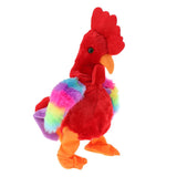 Max Electric Soft Plush Doll Toy Screaming Chicken Walking Singing Animal Red