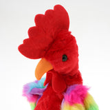 Max Electric Soft Plush Doll Toy Screaming Chicken Walking Singing Animal Red