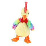 Max Electric Soft Plush Doll Toy Screaming Chicken Walking Singing Animal Yellow