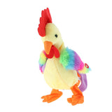 Max Electric Soft Plush Doll Toy Screaming Chicken Walking Singing Animal Yellow