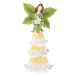 Max Resin Angel Figurine Creative Sculptures Statue Desk Decoration Gift Yellow