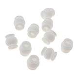 Max 10pcs PTZ AV Anti Vibration Rubber Damper Balls for FPV RC Quadcopter White