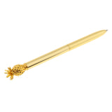 Max Metal Pineapple Pen Stationary Ballpoint Office School Supplies gold