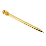 Max Metal Pineapple Pen Stationary Ballpoint Office School Supplies gold