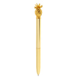 Max Metal Pineapple Pen Stationary Ballpoint Office School Supplies gold