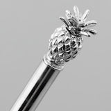 Max Metal Pineapple Pen Stationary Ballpoint Office School Supplies silver