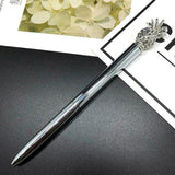 Max Metal Pineapple Pen Stationary Ballpoint Office School Supplies silver