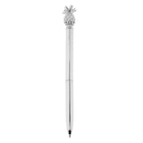 Max Metal Pineapple Pen Stationary Ballpoint Office School Supplies silver