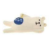 Max Miniature Resin Toy for Desktop Home Car Decorations Ornament Polar Bear