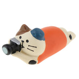Max Miniature Resin Toy for Desktop Home Car Decorations Ornament Cat
