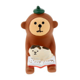 Max Miniature Resin Toy for Desktop Home Car Decorations Ornament Monkey