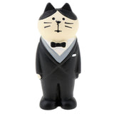 Max Miniature Resin Wedding Cat Toy for Desktop Home Car Decoration Cat Groom