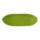Max Miniature Resin Bamboo Leaf Boat Toy for Desktop Home Car Decoration