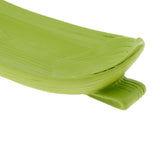 Max Miniature Resin Bamboo Leaf Boat Toy for Desktop Home Car Decoration