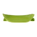 Max Miniature Resin Bamboo Leaf Boat Toy for Desktop Home Car Decoration