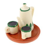 Max Miniature Resin Life Toy for Desktop Home Decoration Ornament Teapot