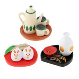 Max Miniature Resin Life Toy for Desktop Home Decoration Ornament Teapot