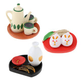 Max Miniature Resin Life Toy for Desktop Home Decoration Ornament Teapot