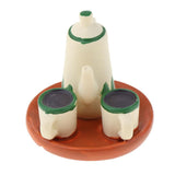 Max Miniature Resin Life Toy for Desktop Home Decoration Ornament Teapot
