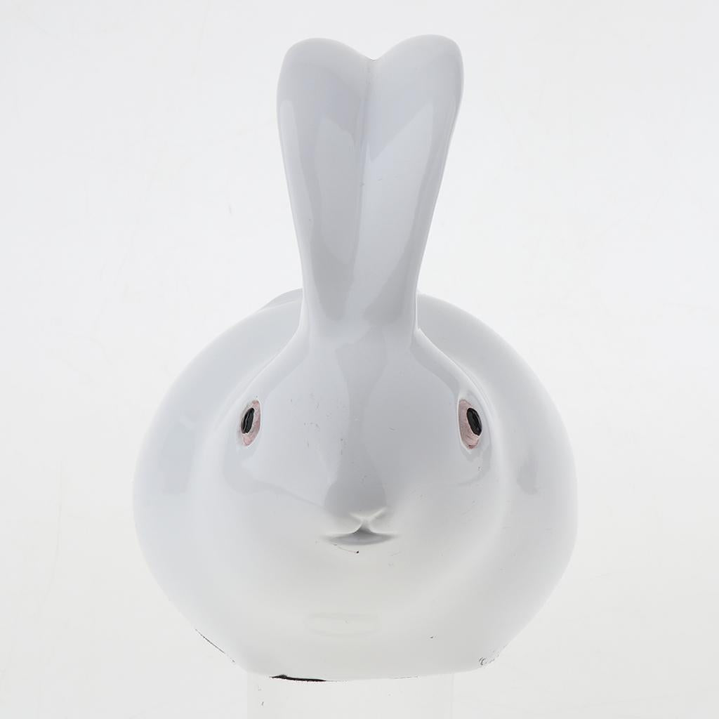 Max Lovely Rabbit Figurine Statue Animal Model Home Crafts Decoration Big