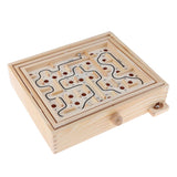 Max Maze Labyrinth Balance Board Wooden Toy with Driving Beads for Kids Adults