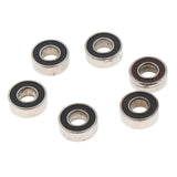 Max 6pc Double Shielded Ball Bearings Rolling for HG P407 HG801 HG802 5x11x4mm