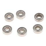 Max 6pc Double Shielded Ball Bearings Rolling for HG P407 HG801 HG802 5x11x4mm