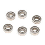 Max 6pc Double Shielded Ball Bearings Rolling for HG P407 HG801 HG802 5x11x4mm