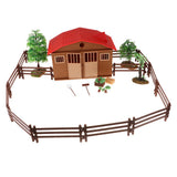 Max Miniature Farm Animals Figures DIY Kit for Kids Toddlers Handmade Playset