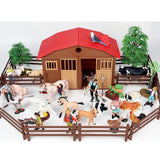 Max Miniature Farm Animals Figures DIY Kit for Kids Toddlers Handmade Playset