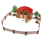 Max Miniature Farm Animals Figures DIY Kit for Kids Toddlers Handmade Playset