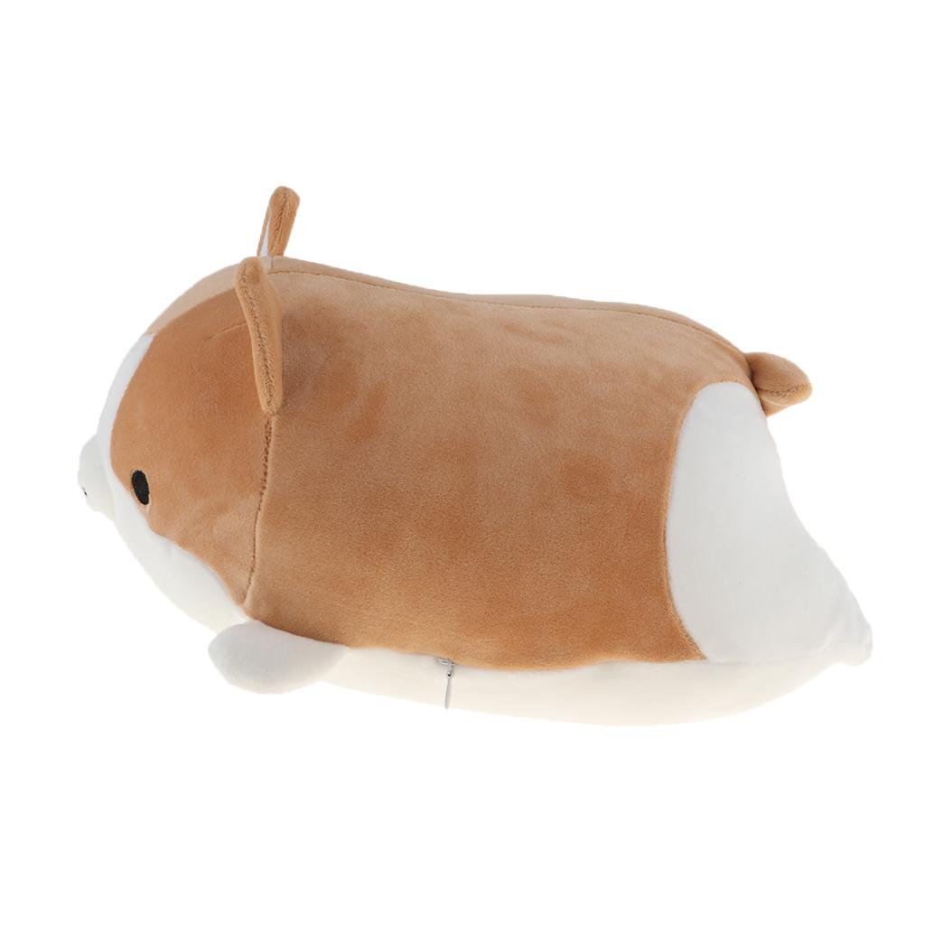 Max Shiba Inu Stuffed Soft Plush Toy for Kids brown