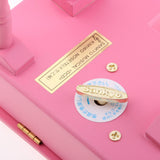 Max Classical Miniature Piano Music Box with Bench Pink City of the Sky