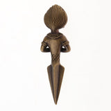 Max Tibetan Buddhist Vajrayana Pure Copper Phurpa Vajra Talisman Golden