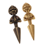 Max Tibetan Buddhist Vajrayana Pure Copper Phurpa Vajra Talisman Golden