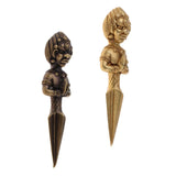 Max Tibetan Buddhist Vajrayana Pure Copper Phurpa Vajra Talisman Golden