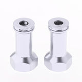 Max 4pc 12mm Wheel Hex Hub 25mm Extension Adapter for Wltoys A979 A969 White