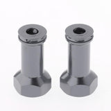 Max 4pc 12mm Wheel Hex Hub 25mm Extension Adapter for Wltoys A979 A969 Titanium