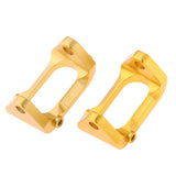 Max 2pc Front Hub Carrier for RC 1/18 Wltoys A949 A959 A969 Upgrade Parts Yellow