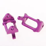 Max 2pc Front Hub Carrier for RC 1/18 Wltoys A949 A959 A969 Upgrade Parts Purple