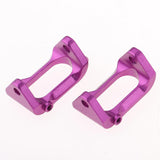 Max 2pc Front Hub Carrier for RC 1/18 Wltoys A949 A959 A969 Upgrade Parts Purple