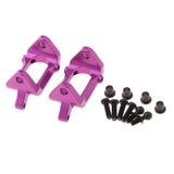 Max 2pc Front Hub Carrier for RC 1/18 Wltoys A949 A959 A969 Upgrade Parts Purple