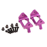 Max 2pc Front Hub Carrier for RC 1/18 Wltoys A949 A959 A969 Upgrade Parts Purple